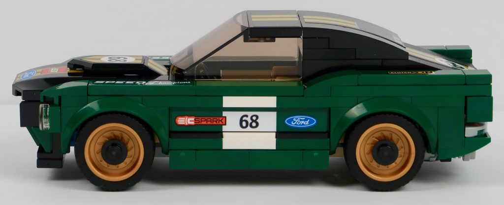 LEGO 1968 Ford Mustang Fastback 75884 Side