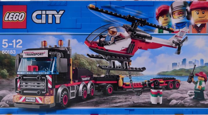 LEGO City Heavy Cargo Transport 60183 Box Front
