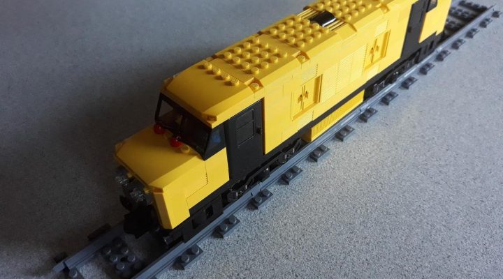 What happens when you combine 2 LEGO City Buses and a 9V Train