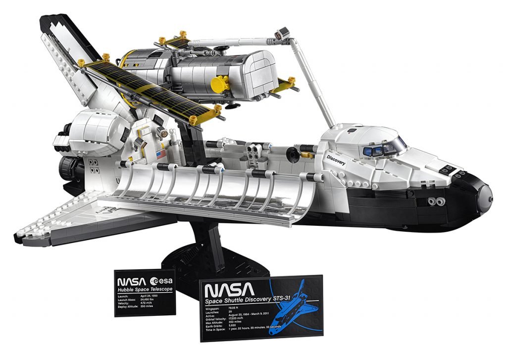 LEGO NASA Space Shuttle Discovery starting to become available