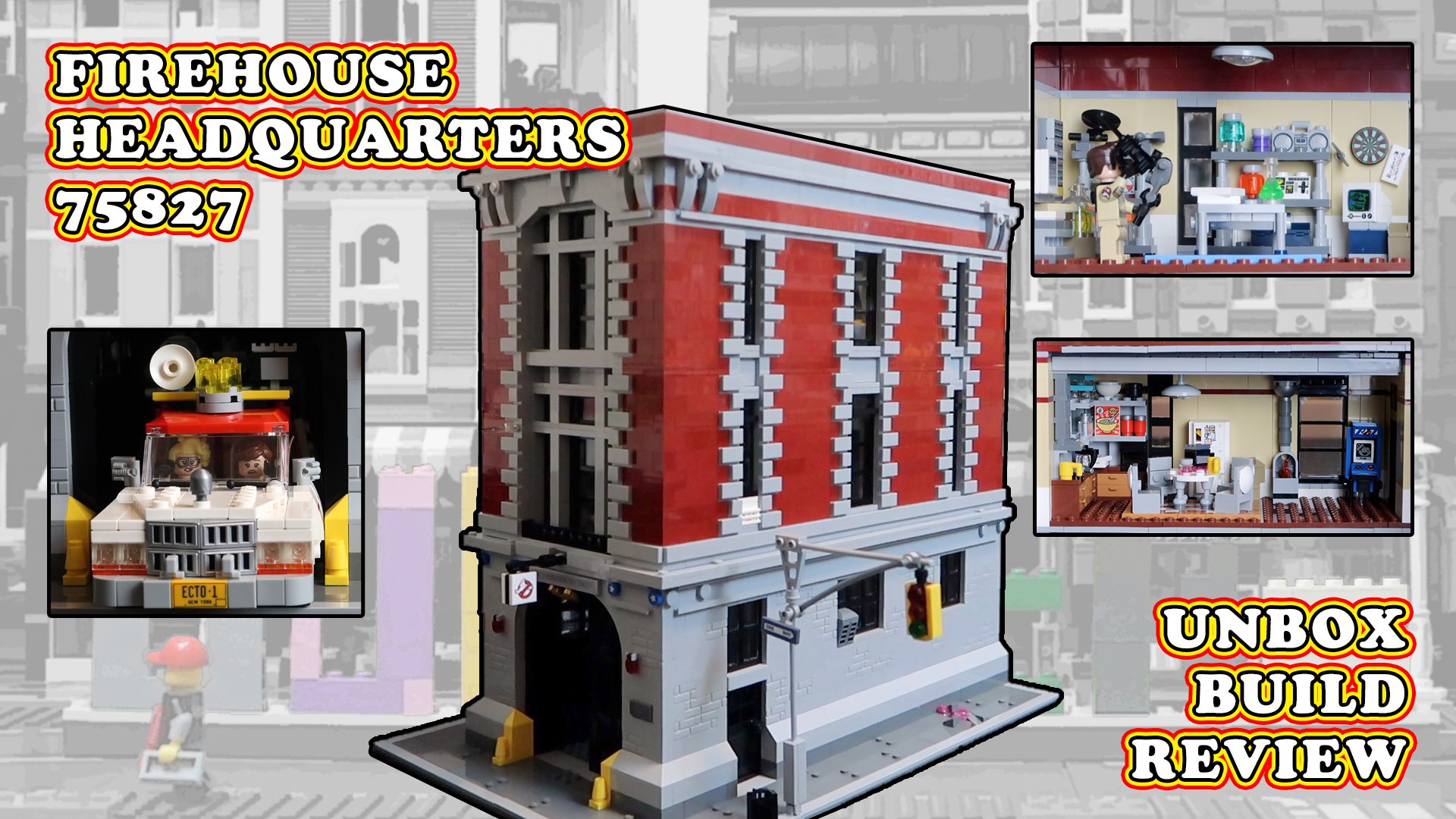 LEGO® Ghostbusters 75827 Firehouse Headquarters