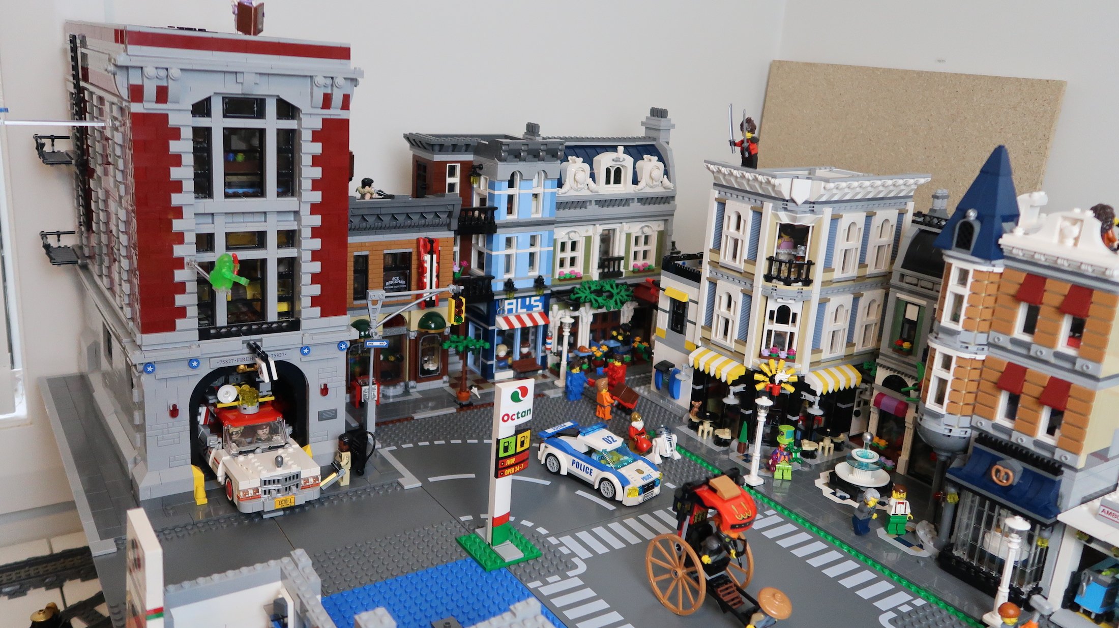 lego ghostbusters firehouse headquarters