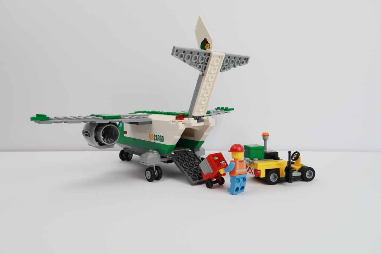 lego airport cargo plane