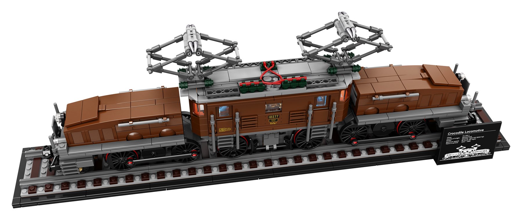 NEW 2020 LEGO Train Crocodile Locomotive 10277 Confirmed