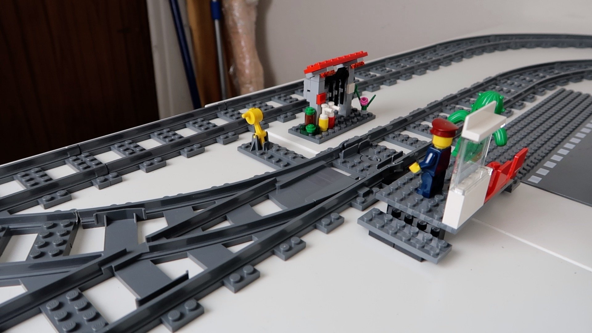 Lego discount train switch