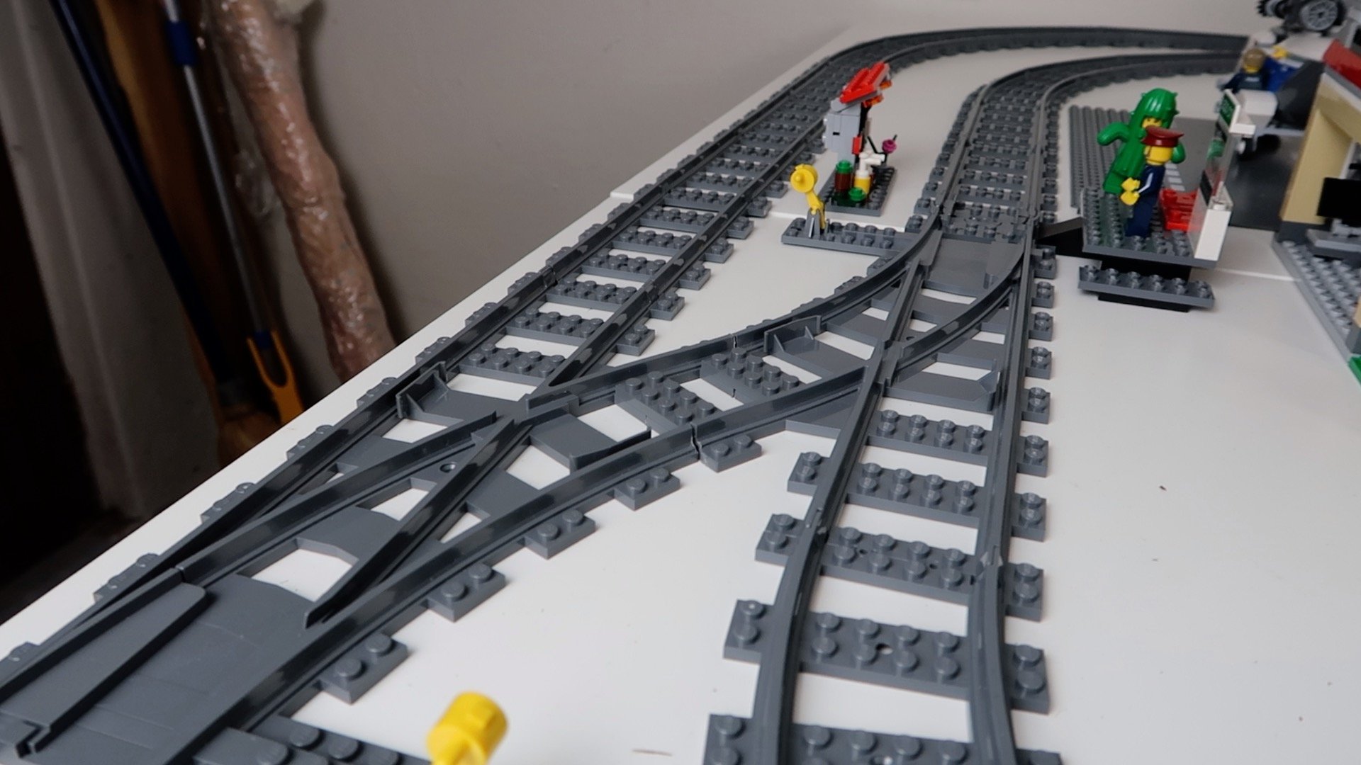 Diy lego cheap train track