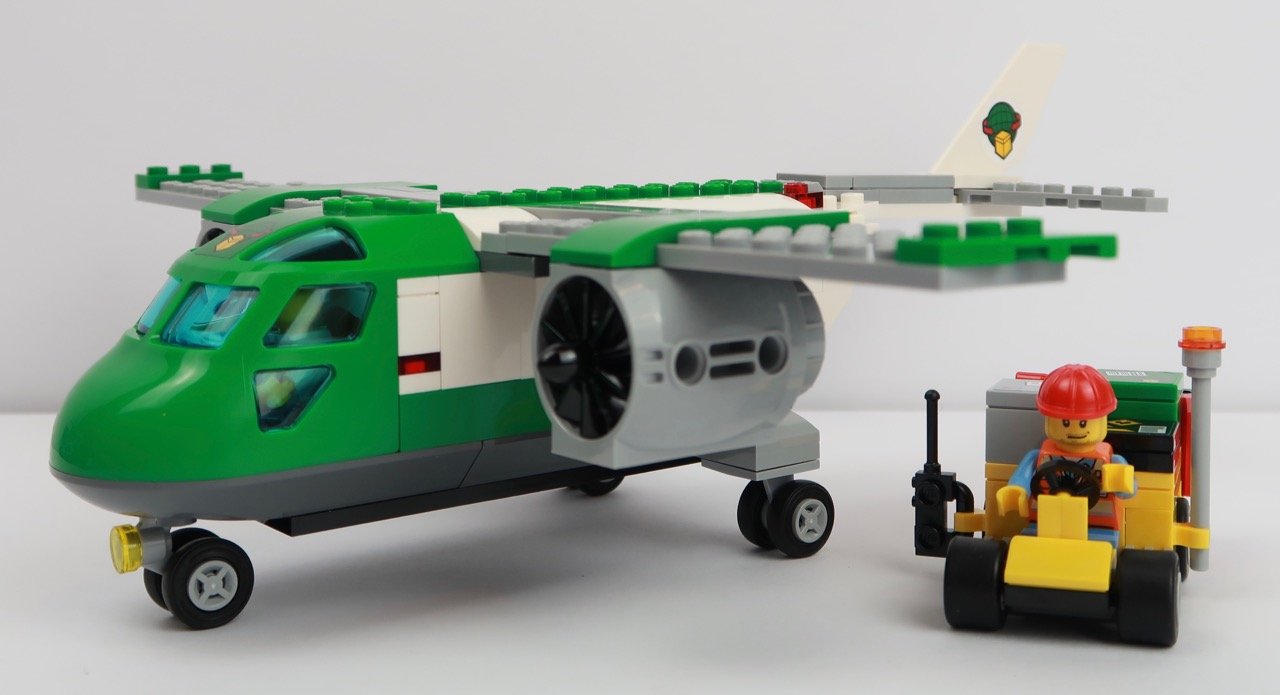 lego green plane