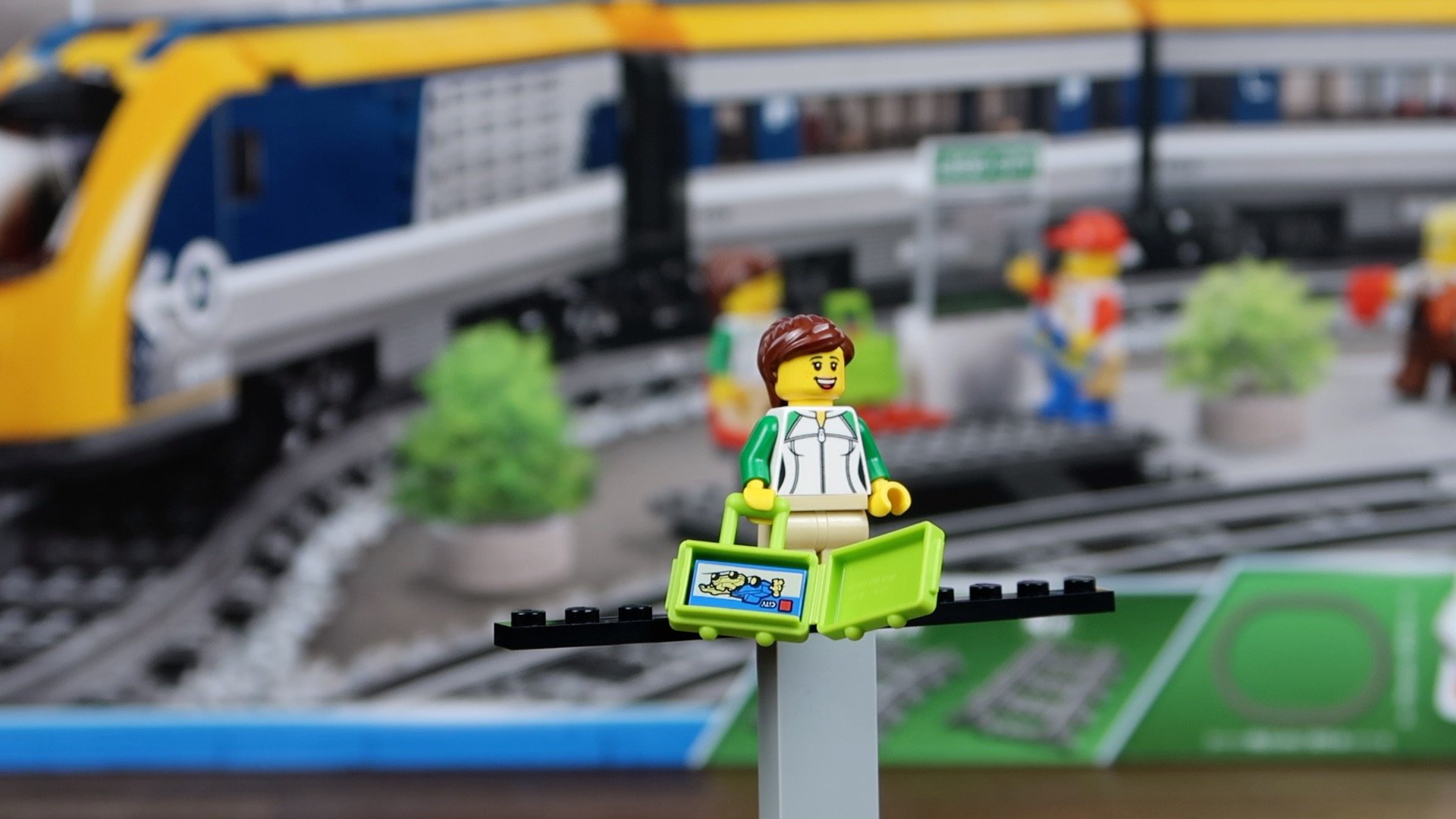 Lego city passenger clearance train 60197 review