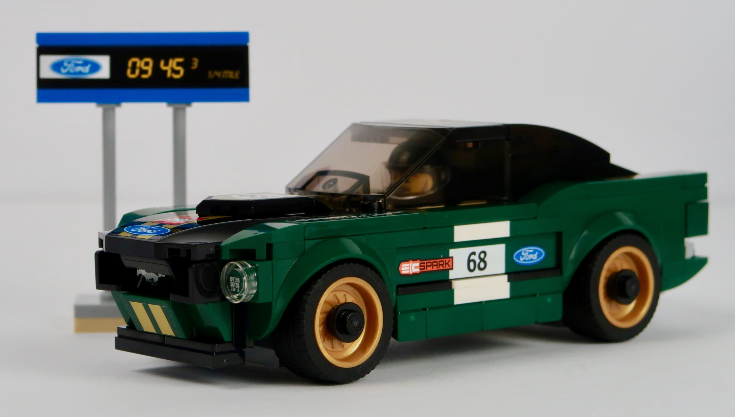 lego mustang green