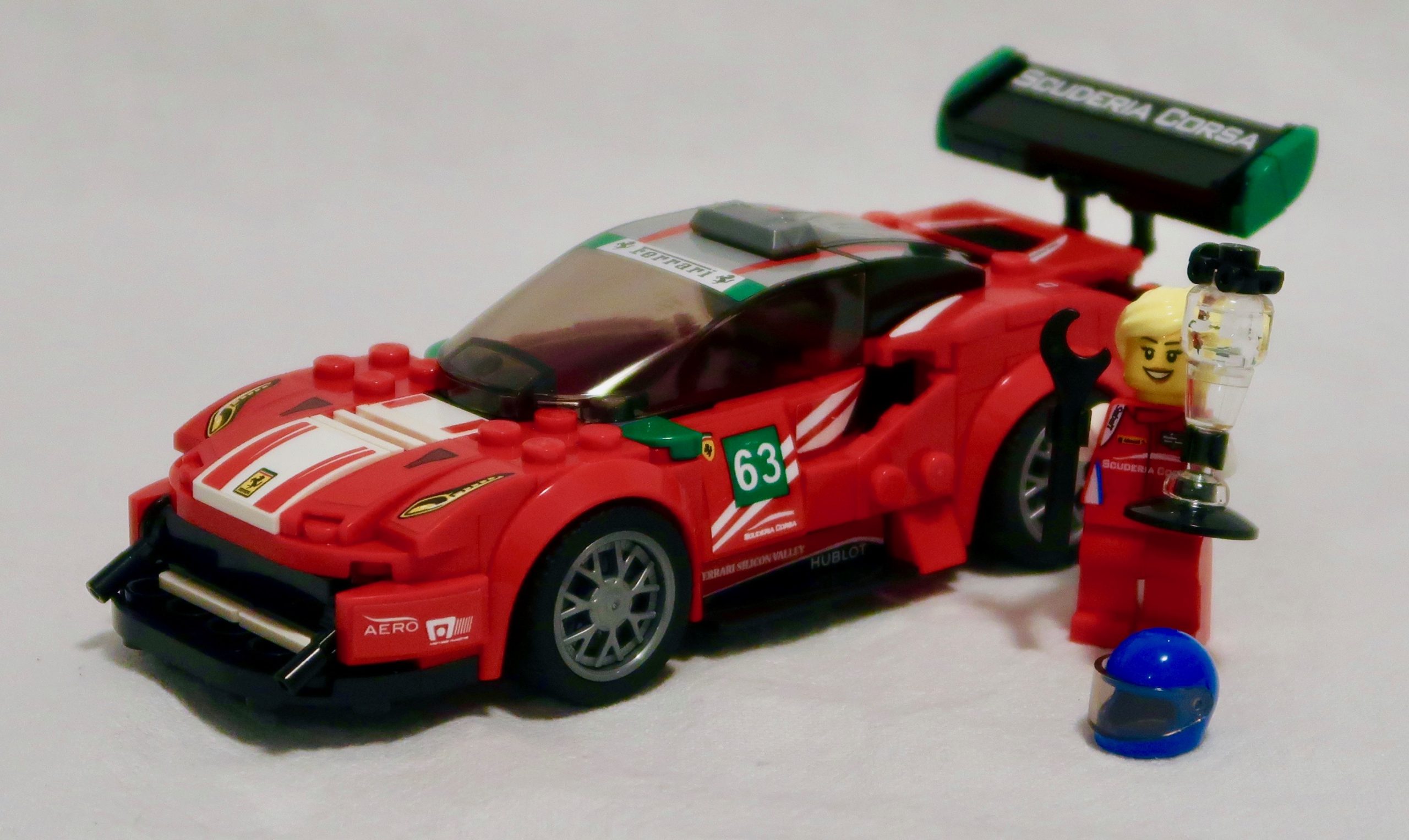 LEGO Speed Champions Ferrari 488 GT3 75886 Review by GJ Bricks