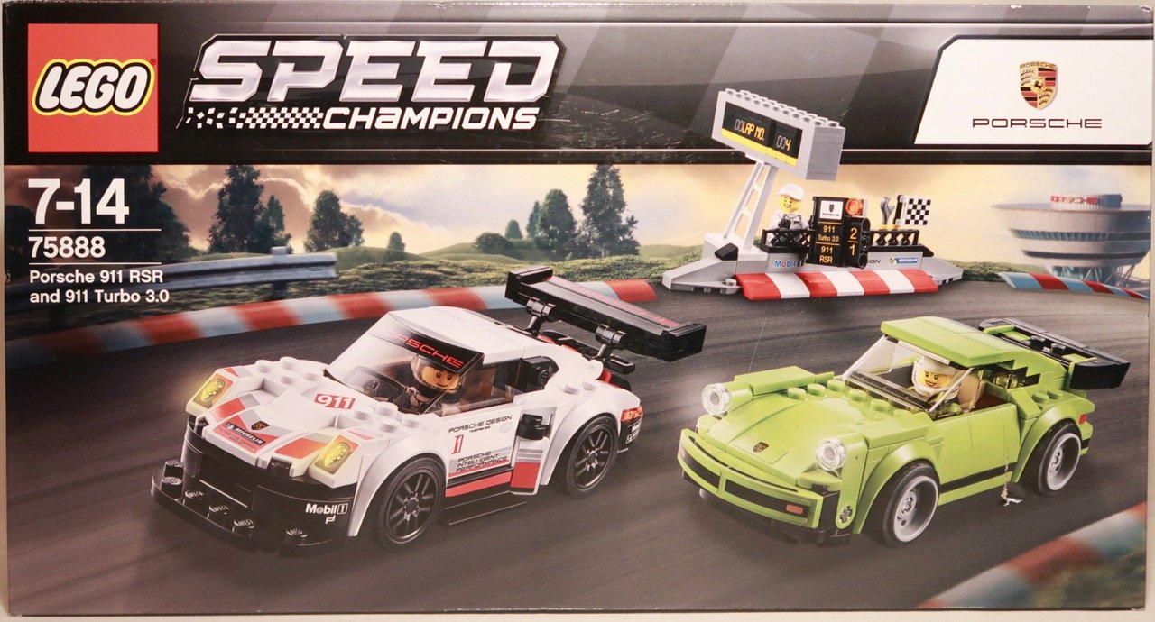 Lego speed champions porsche 911 hot sale rsr and 911 turbo 3.0