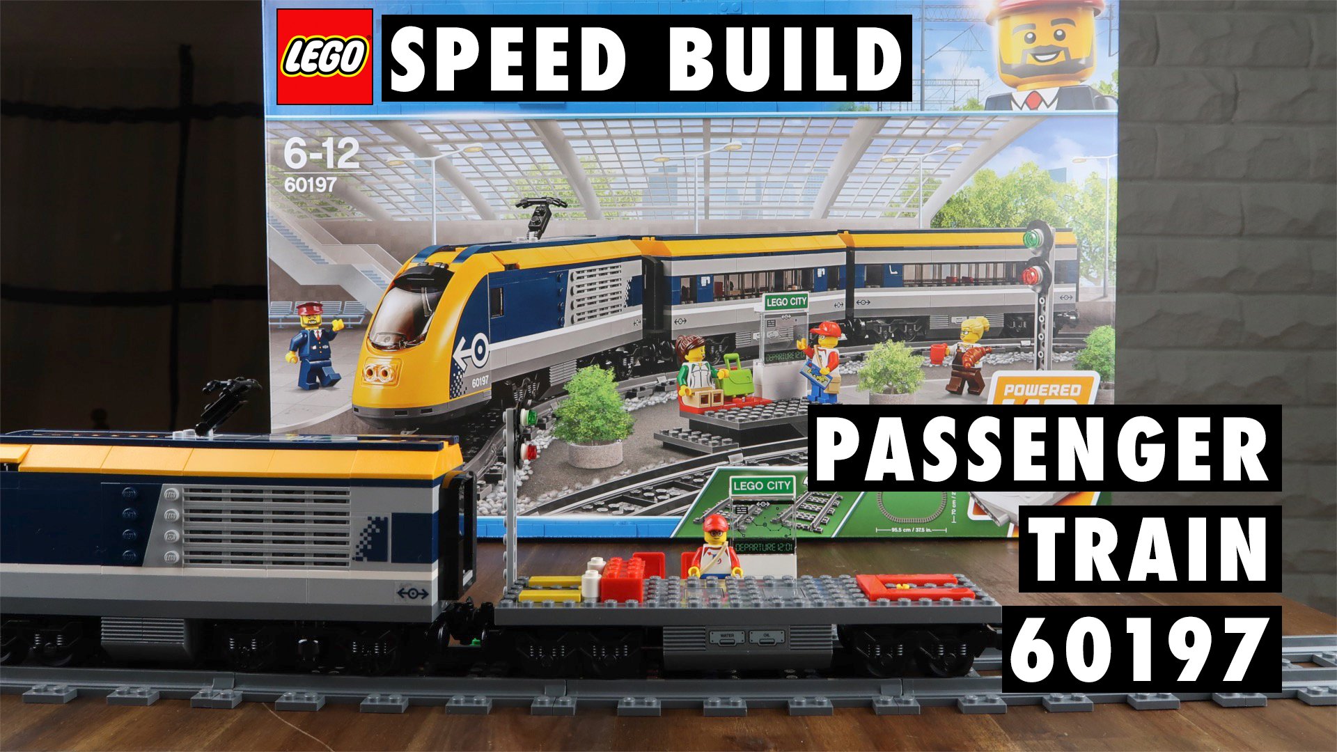 Passenger train lego discount city