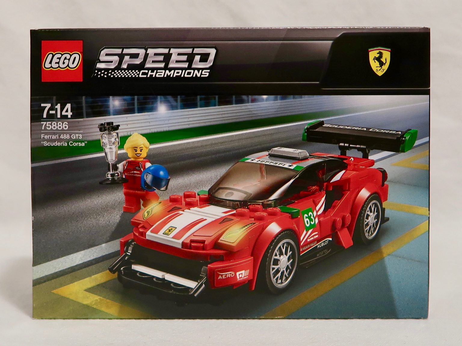 LEGO Speed Champions Ferrari 488 GT3 75886 Review by GJ Bricks