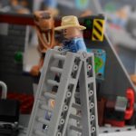 LEGO Jurassic Park Velociraptor Chase Review Alan escaping set 75932