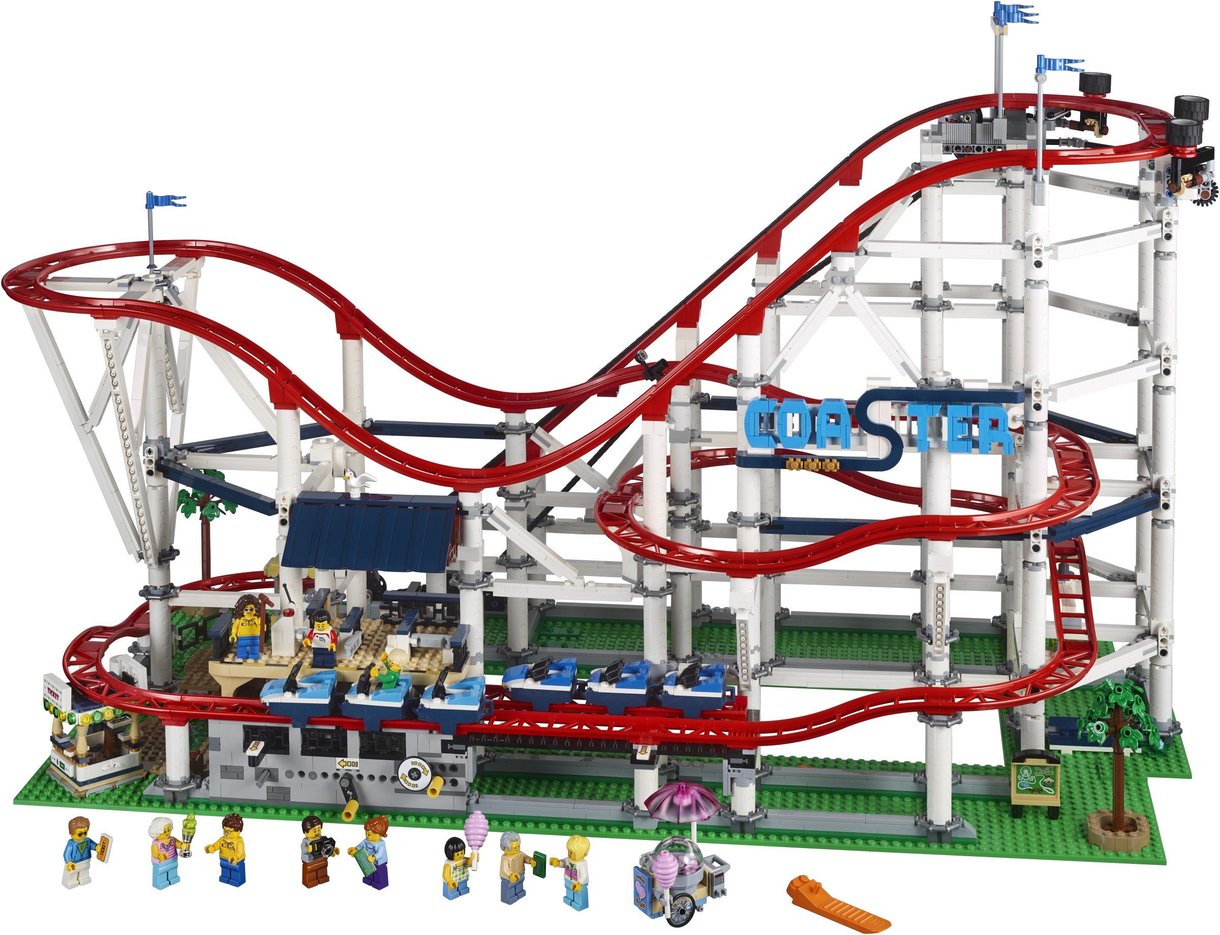 lego 10261 creator expert roller coaster fairground funfair set