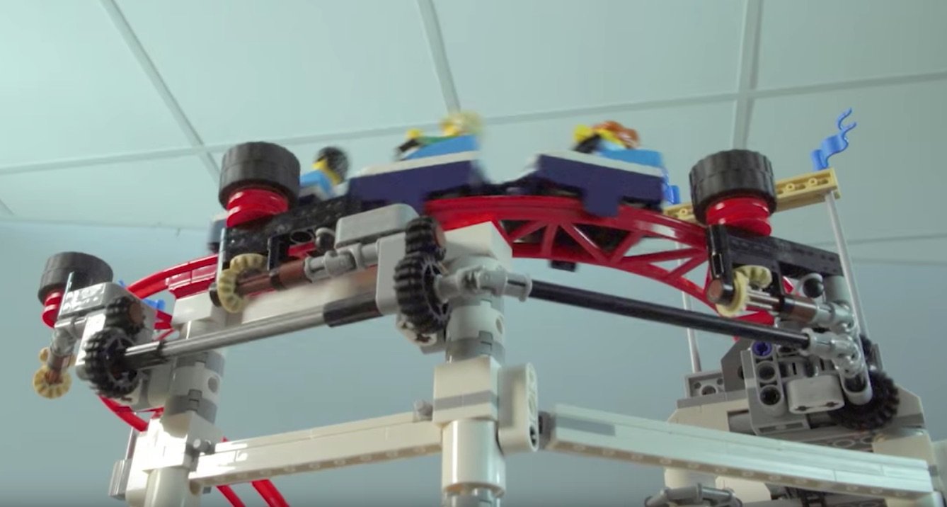 lego rollercoaster motor