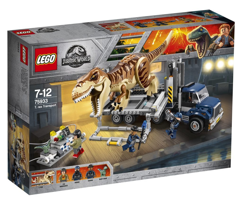 LEGO Jurassic World T.Rex Transport 75933 Box