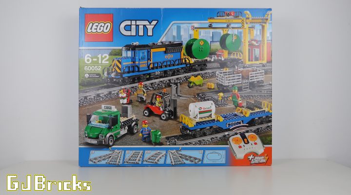 Unboxing LEGO City Cargo Train 60052