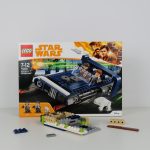 LEGO Star Wars Han Solo Landspeeder Review 75209 Build Part 1