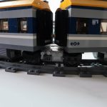 Dual LEGO City 2018 Passenger Trains Modified with Jacobs bogies Turning! 60197