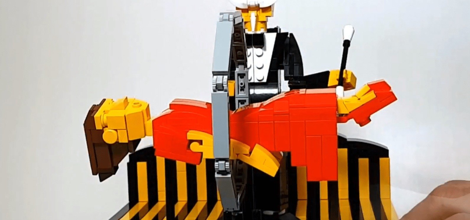 Magic brought to life in the illusionist, a LEGO automaton