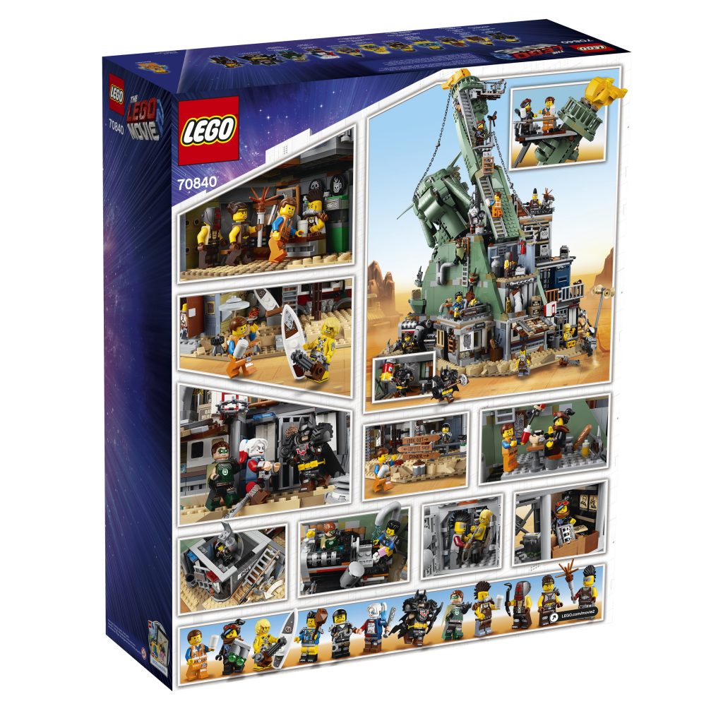 LEGO Movie 2 - Welcome to Apocalypseburg 70840 - Box Back 01