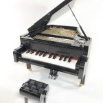 LEGO Ideas 2019 Playable Piano Sleepy Cow - Open lid 1