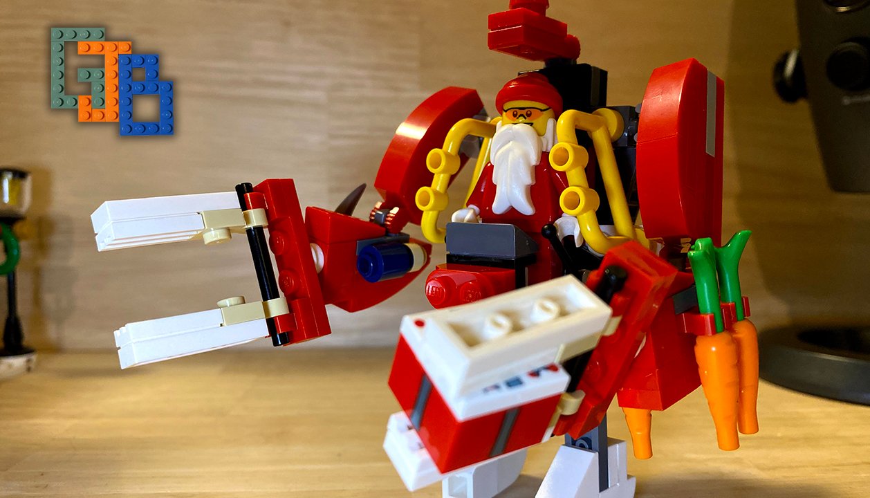 lego santa mech