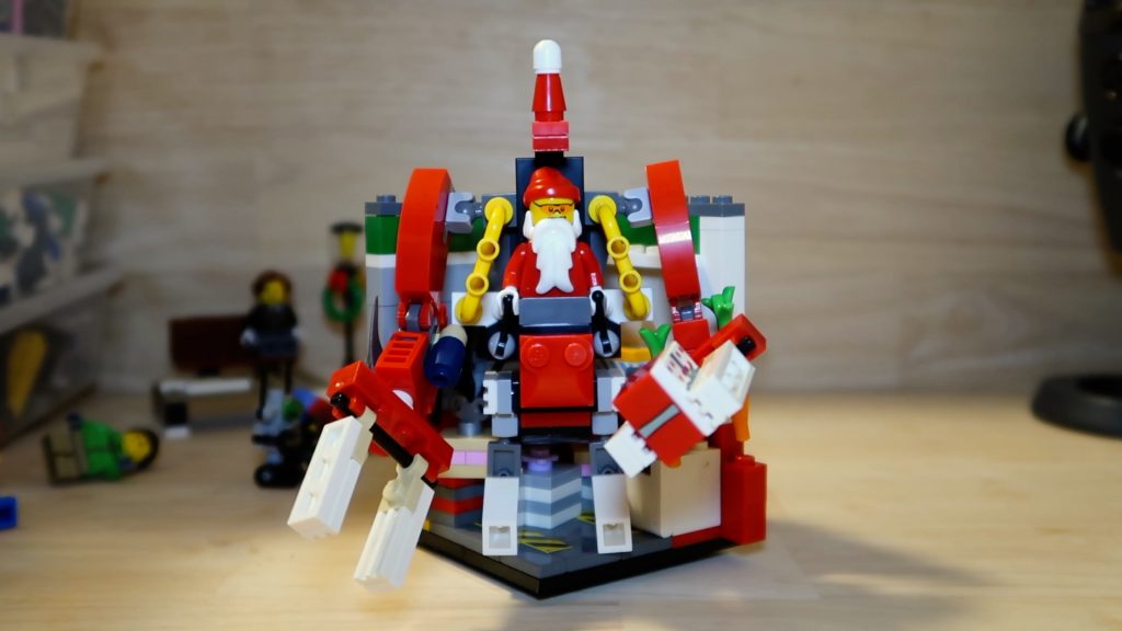 lego santa mech