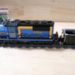 LEGO Train Wagon pulled by 60052 Cargo Train