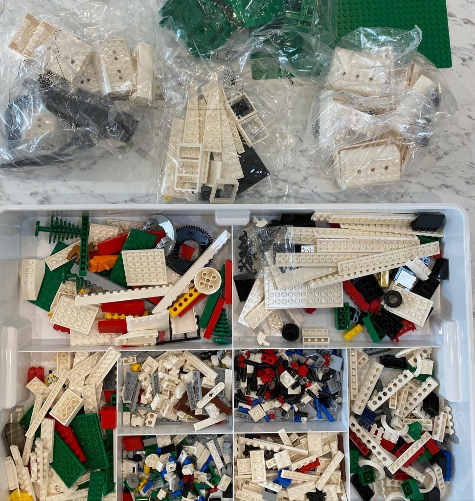 LEGO Vestas Wind Turbine 10268 raw parts