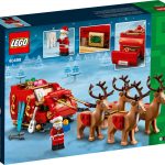 LEGO Santas Sleigh 40499 - box rear