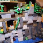 LEGO Bro Thor's Lighthouse MOC - Rockwork around Bro Thor's Apartment