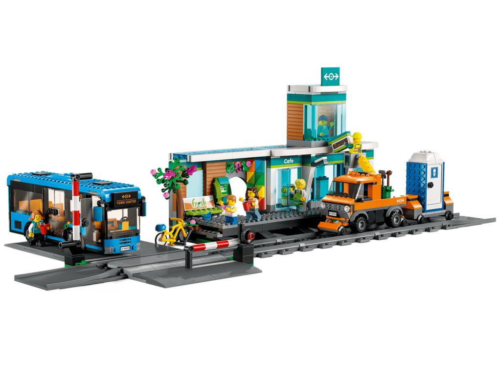 LEGO City Train Station Review (60335) - GJBricks LEGO Blog