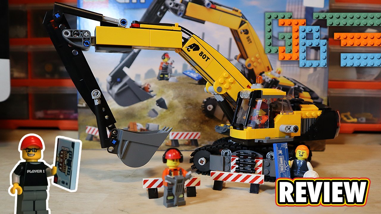 LEGO Construction Excavator review (set 60420)!